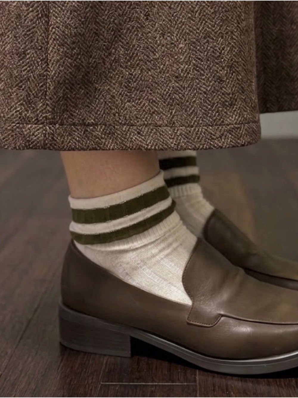 Franco Sarto Cottagecore Leather Loafers